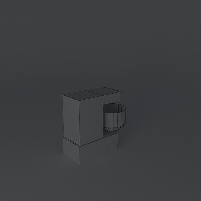 Kit coffee cup Free 3D model_3