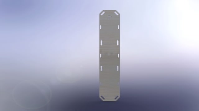 Trauma board Free 3D model_1