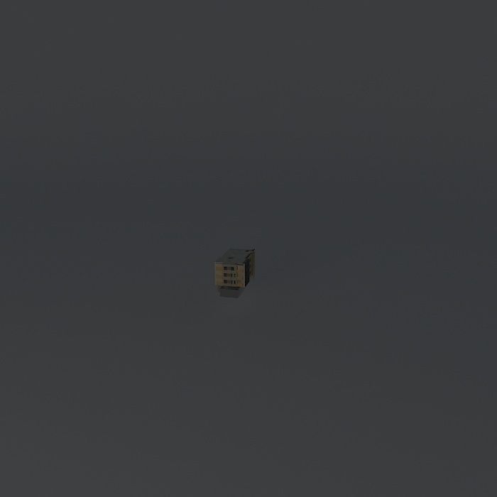 1 nurse condominium lodging in polyfunkciós Free 3D model_2