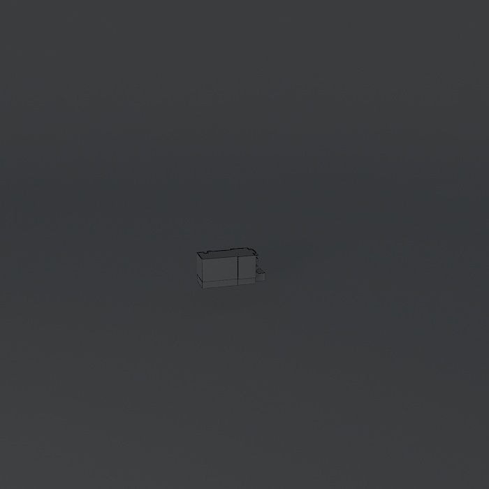 1 nurse condominium lodging in polyfunkciós Free 3D model_3