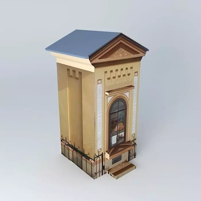 Sacred Monument Elijah Hall Free 3D model
