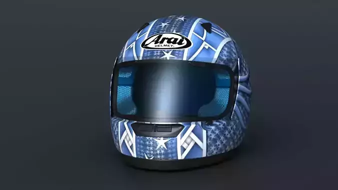 Arai Astro J Helmet 3D model