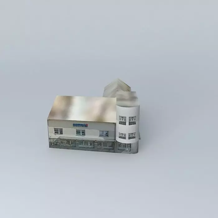 Slovak Savings Bank building Free 3D model