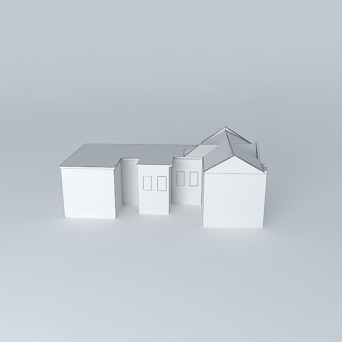 Biharipince building Free 3D model_4