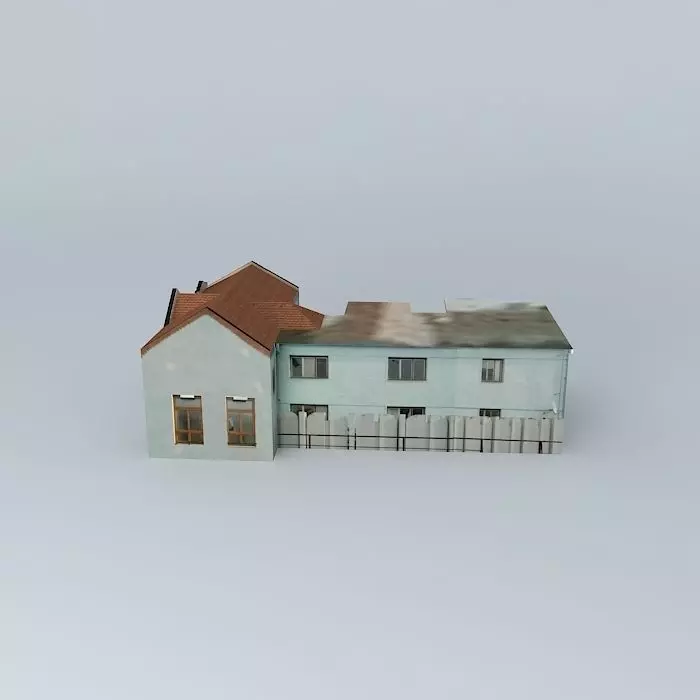Biharipince building Free 3D model_0