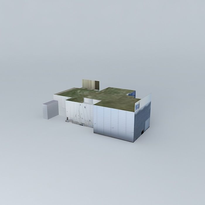 MAX shopping mall dom Max Obchodnospoločenský Free 3D model_2