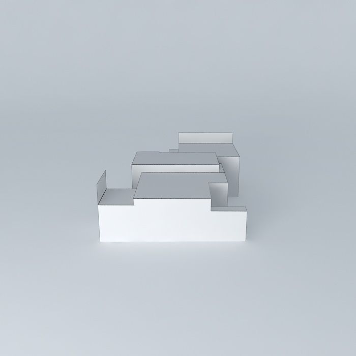 MAX shopping mall dom Max Obchodnospoločenský Free 3D model_3