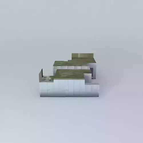 MAX shopping mall dom Max Obchodnospoločenský Free 3D model