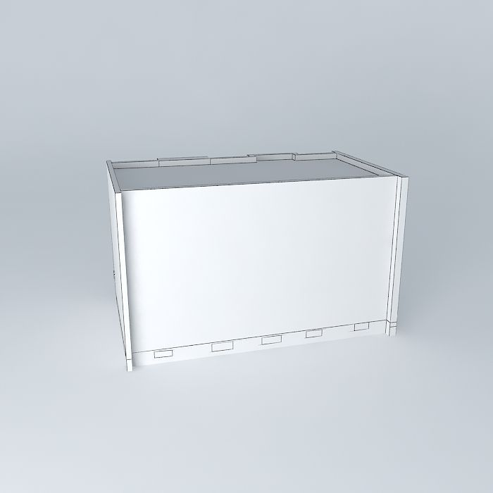 West 71 housing blocks Free 3D model_3