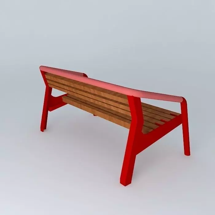Gardenutcaipad bench Free 3D model