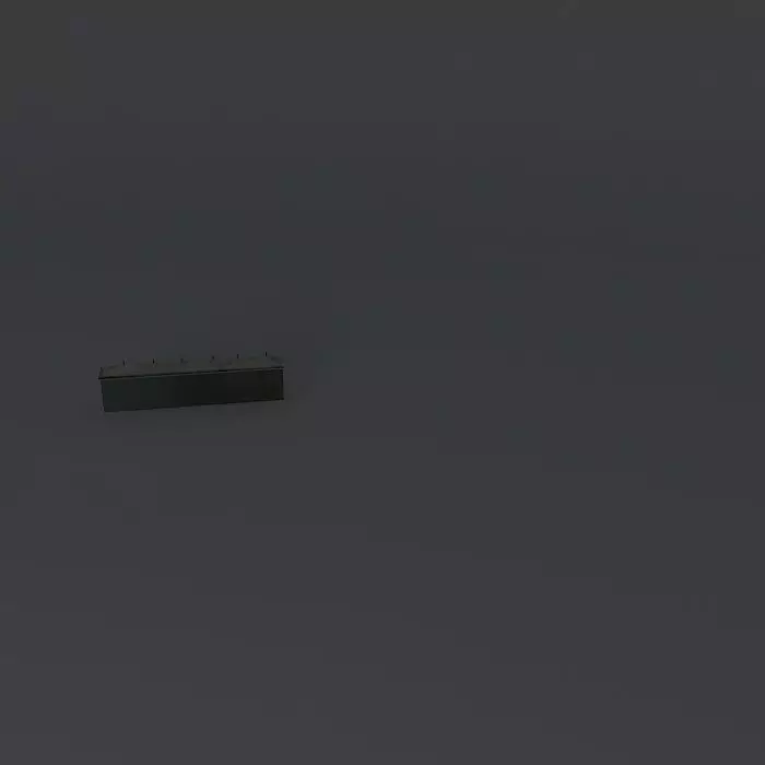 444 es lakótömb Panelák č444 Free 3D model_0