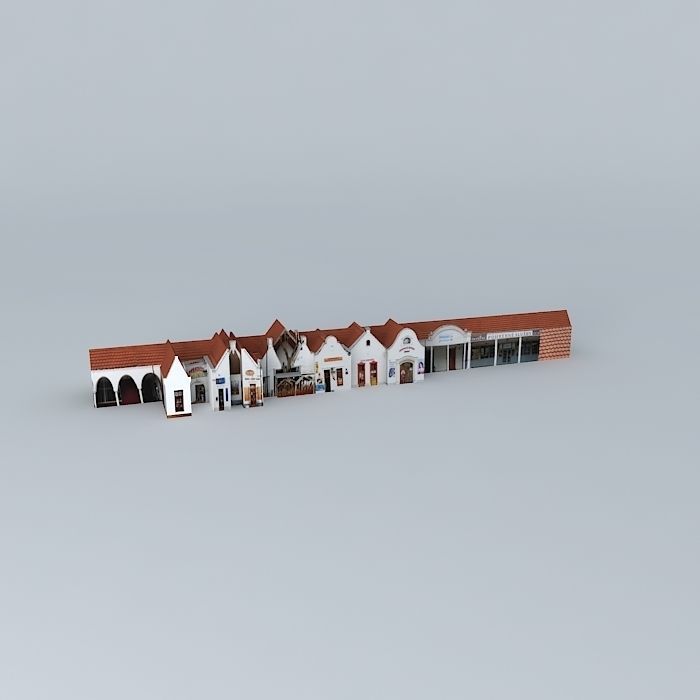 The 53 block arcade Free 3D model_1