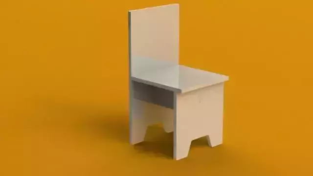 Chair asm Free 3D model