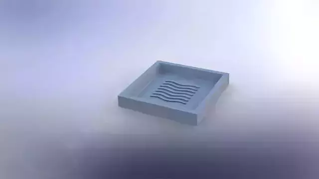 Water tile mould