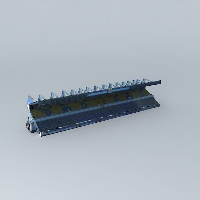 The main indoor stadium in the stands Free 3D model_1