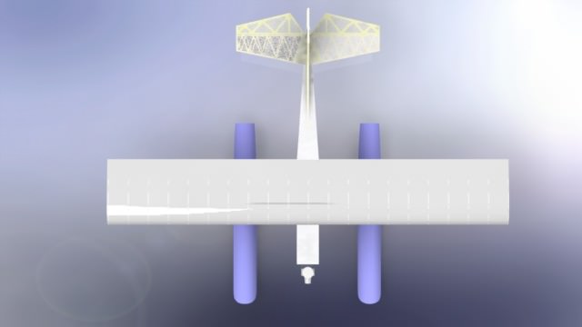 White bus Free 3D model_2