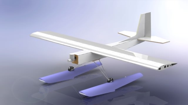 White bus Free 3D model_6