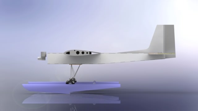 White bus Free 3D model_1