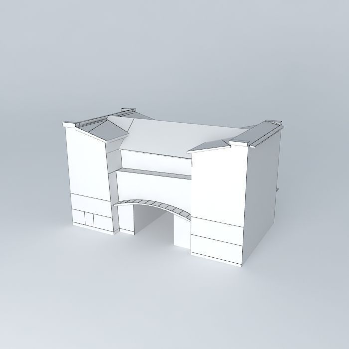 Primate Gate gate Prímašova Free 3D model_3