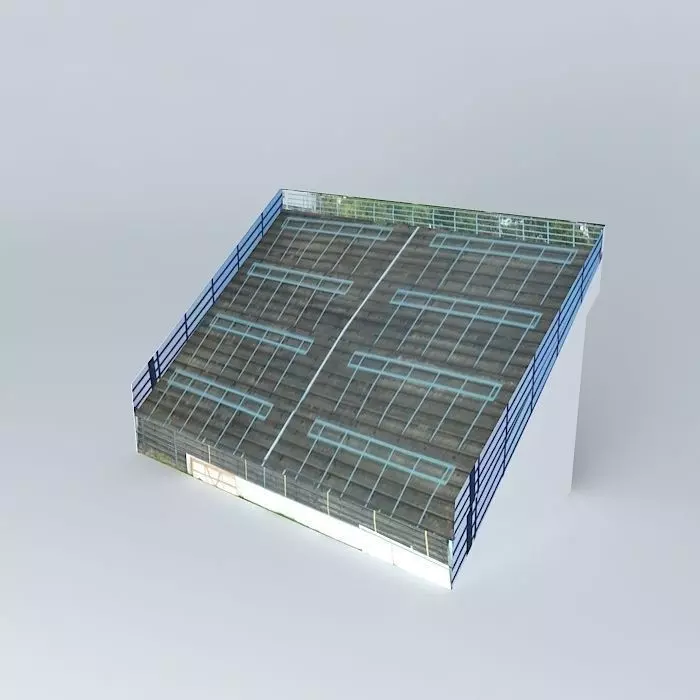 A stadion C4 es lelátója Free 3D model_0