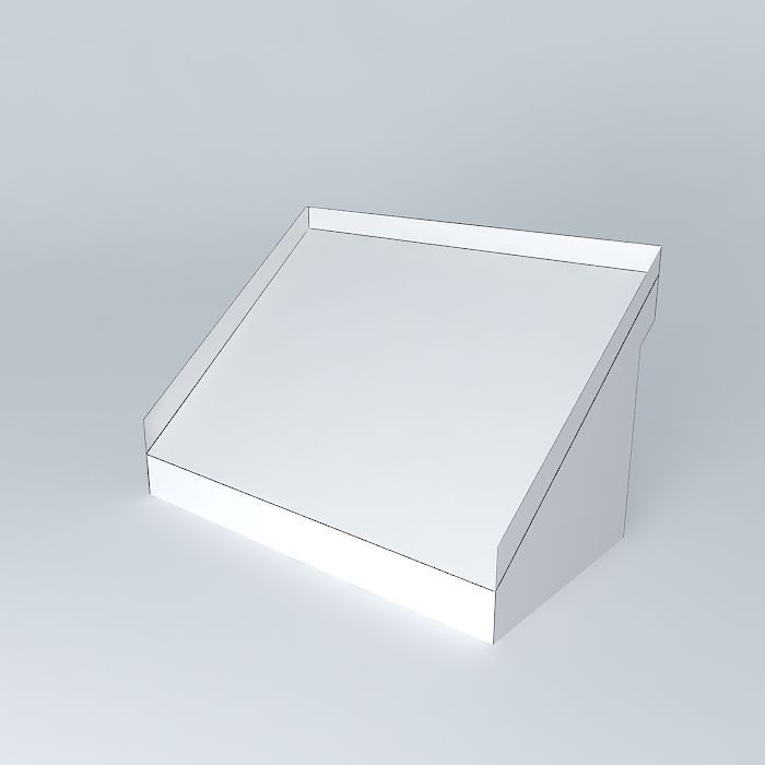 A stadion C4 es lelátója Free 3D model_3