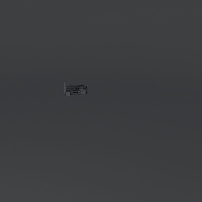 The architectural building of secondary school education theo... Free 3D model_4