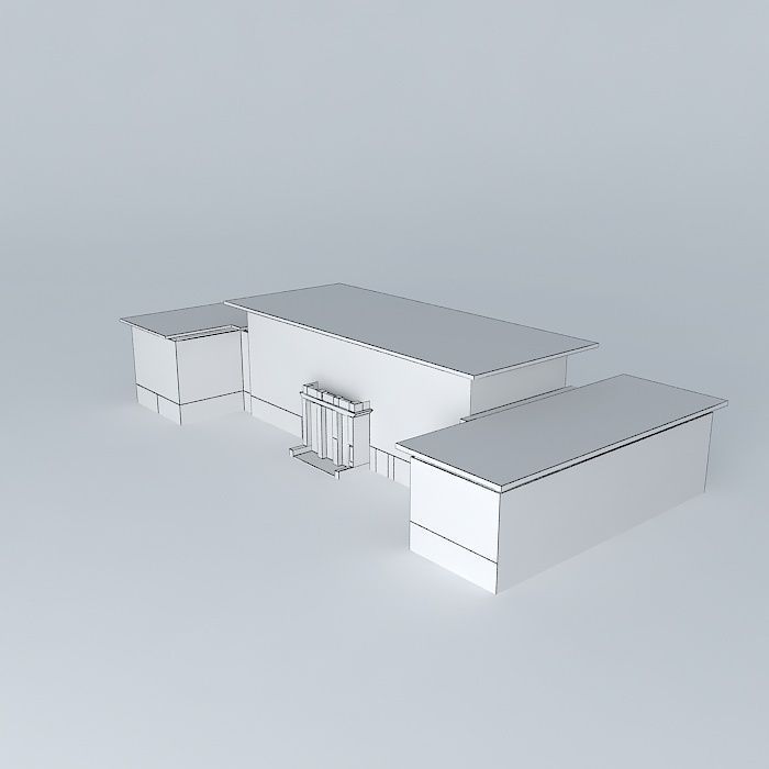 The Dunaszerdahely-i Vámbéry Armin Hungarian Language Teachin... Free 3D model_3