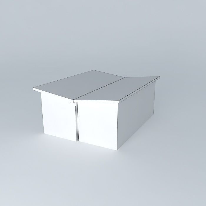 Gyóogyszertár café Free 3D model_4