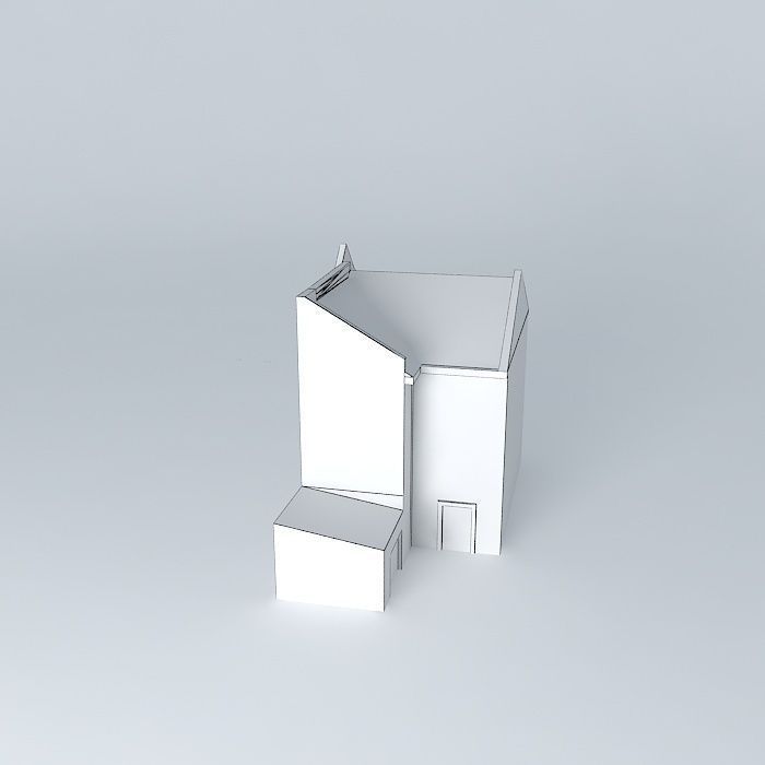 Cantripub building Free 3D model_3