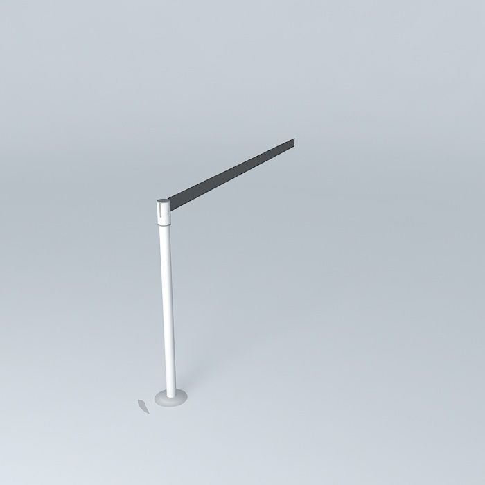 s pole with base Free 3D model_1