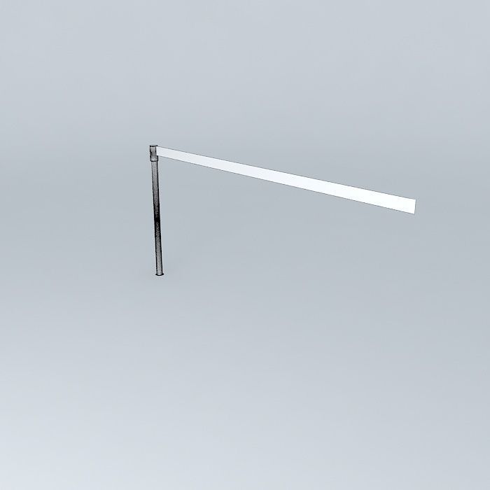s pole with base Free 3D model_3