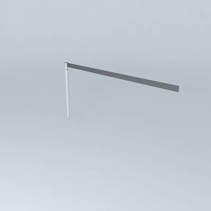 s pole with base Free 3D model_0