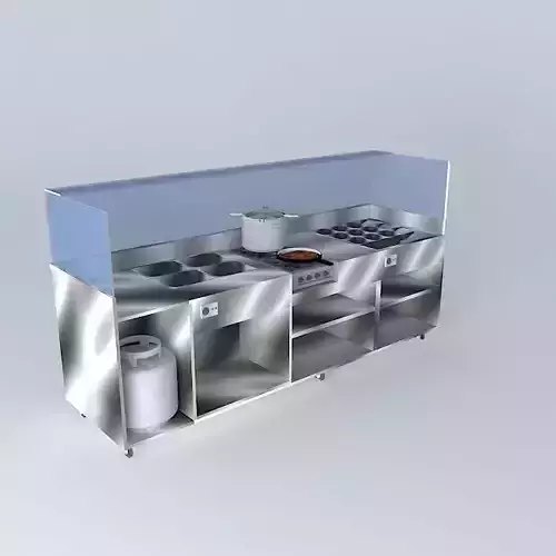 Kit stainless steel kitchen