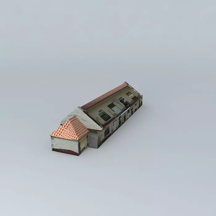 Former Jewish School in Dunajska Streda Free 3D model_0