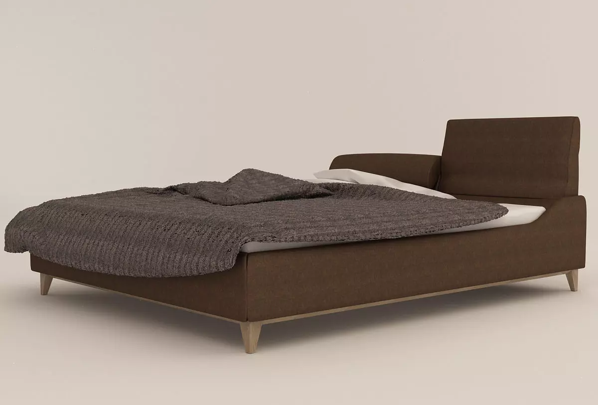 Bedstand with Mechanism 3D model_0