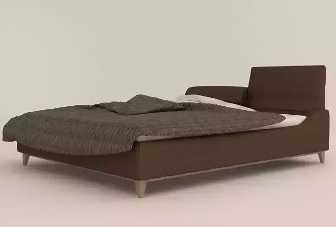 Bedstand with Mechanism 3D model