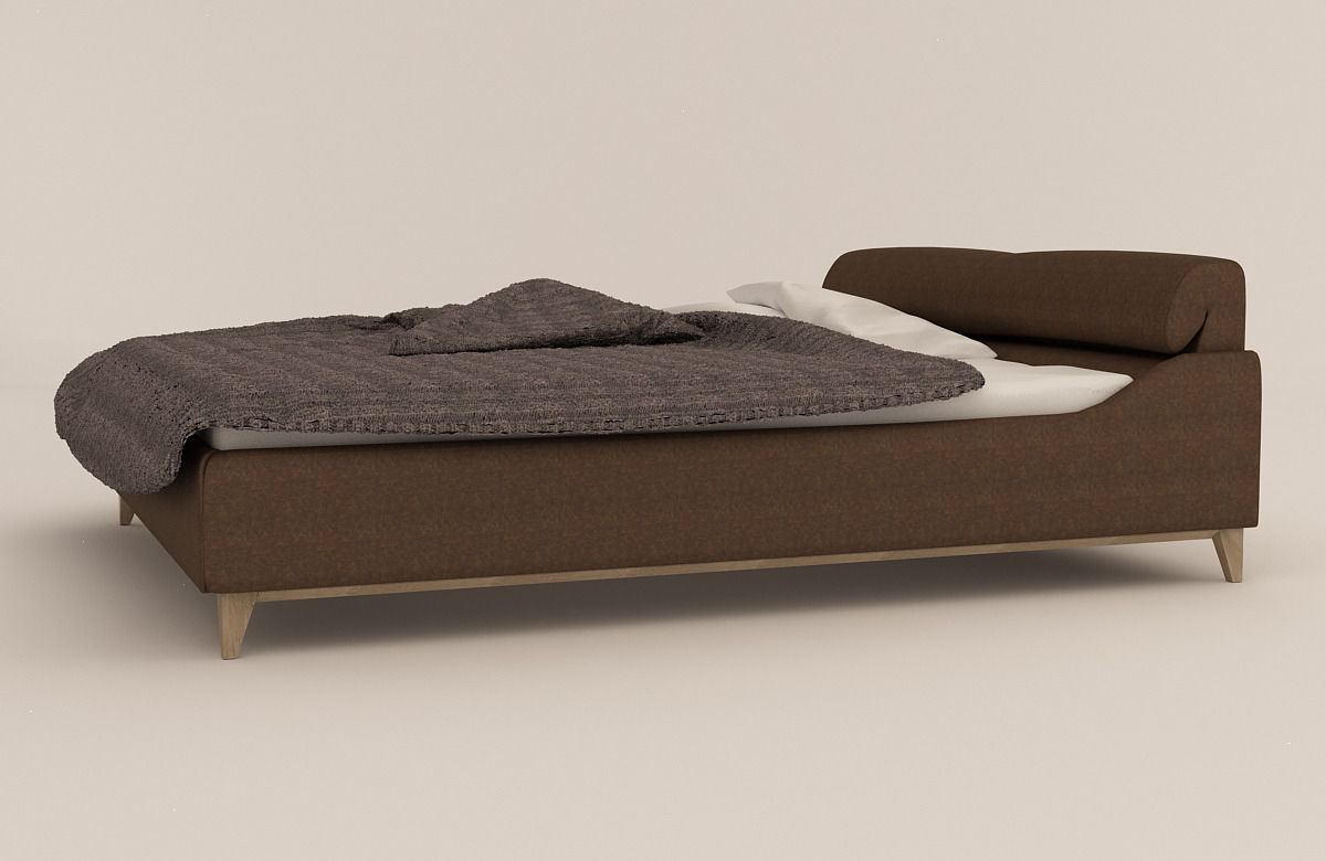 Bedstand with Mechanism 3D model_1