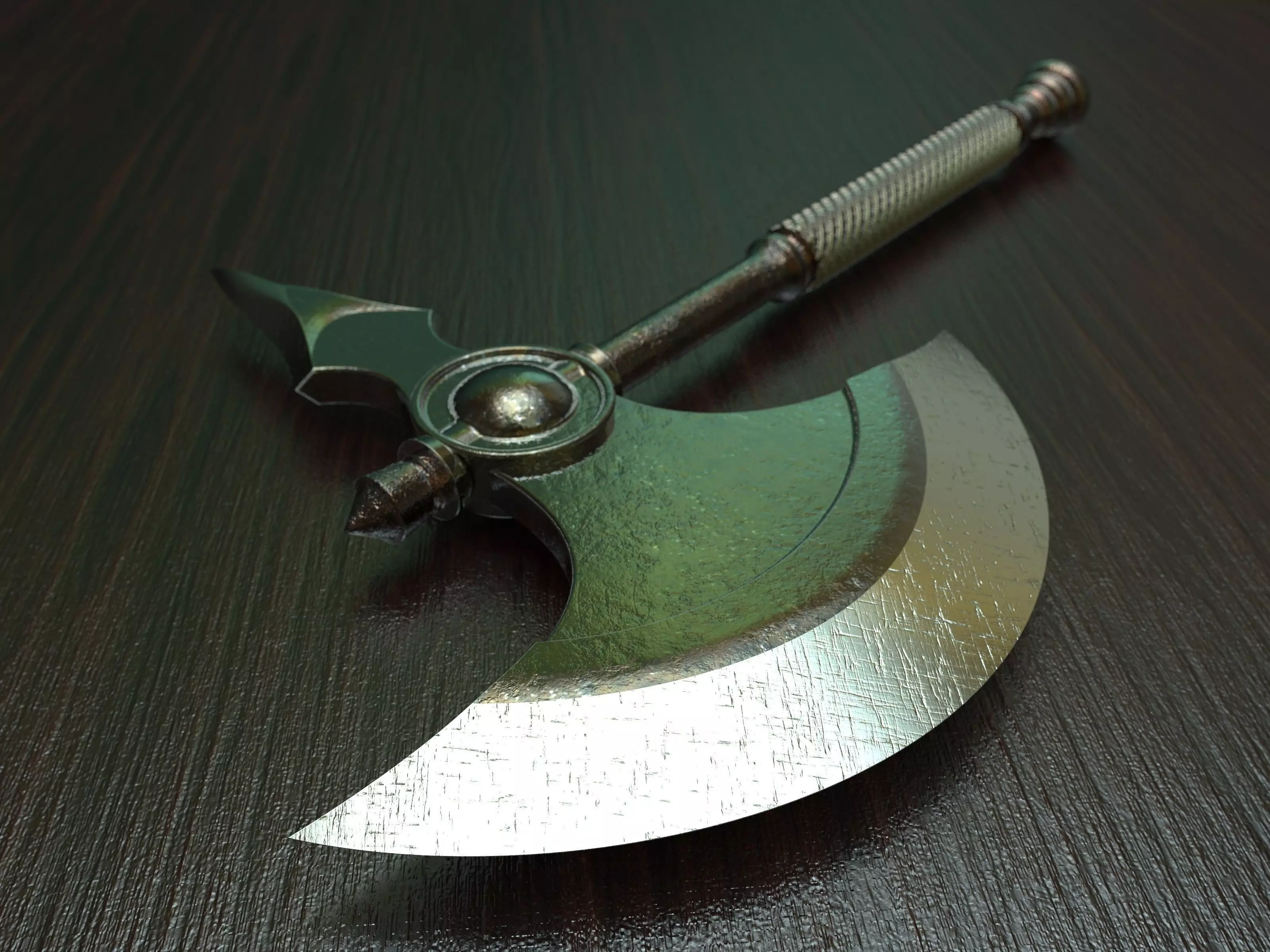 Battle axe 2 3D model