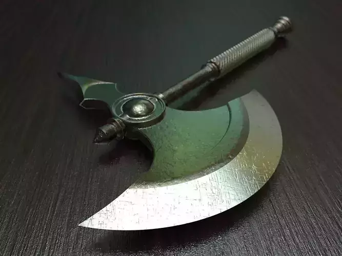 Battle axe 2 3D model