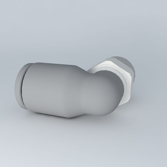 Quilting conical male bracket diameter 6  R1  8 Free 3D model_1