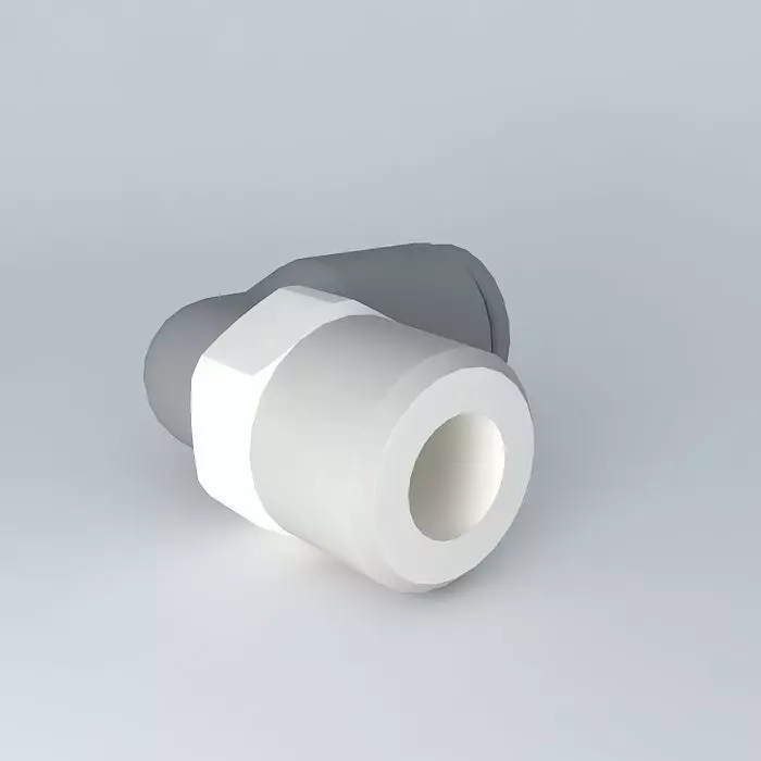 Quilting conical male bracket diameter 6  R1  8 Free 3D model_0