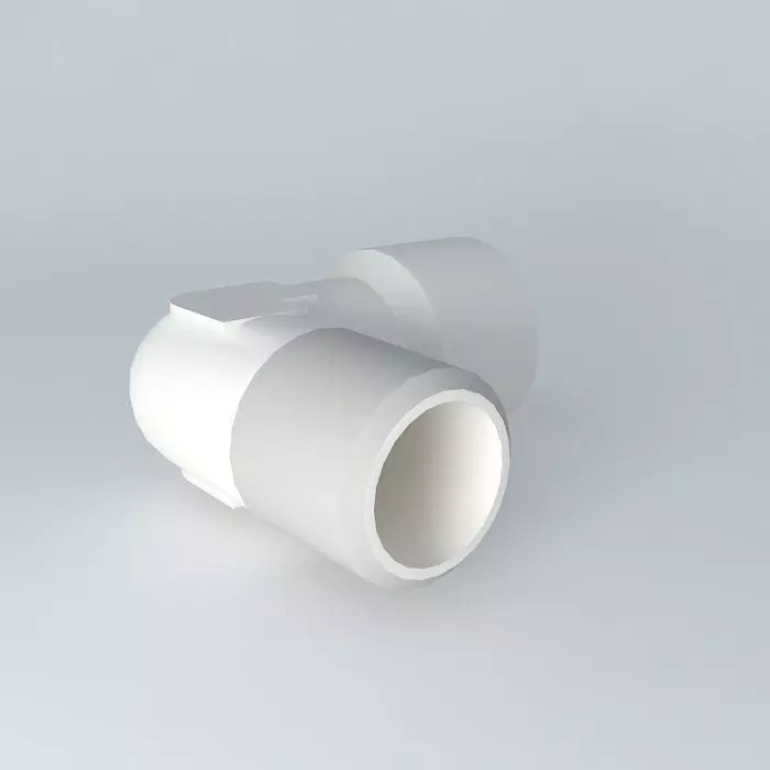 Square tapered male R1 4 Round Female G1 4 Free 3D model