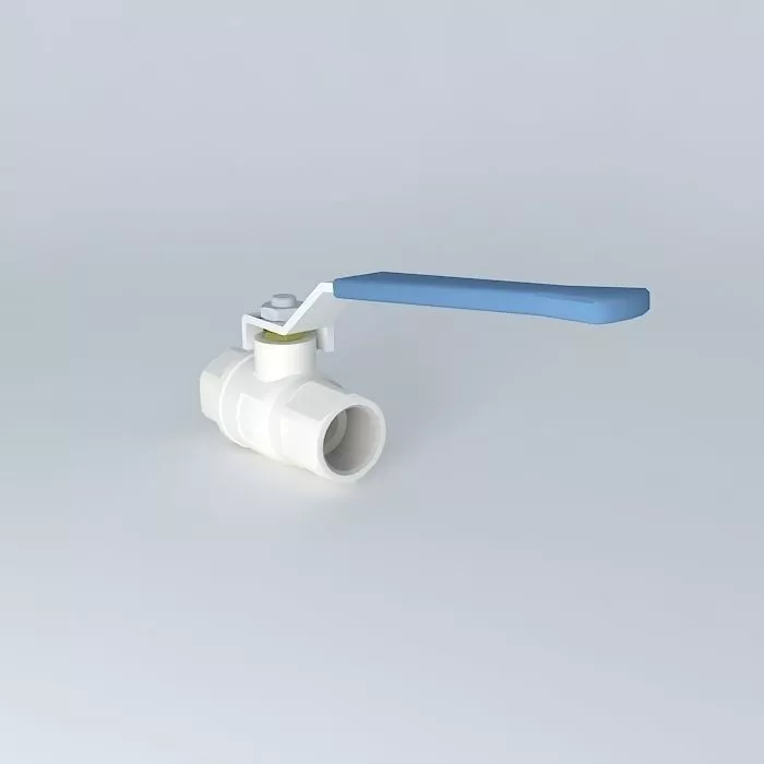 Double female valve G3 8 10mm Free 3D model
