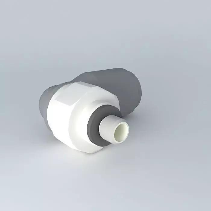 Male angled stitching cylindrical diameter 3 M3x0 5 Free 3D model