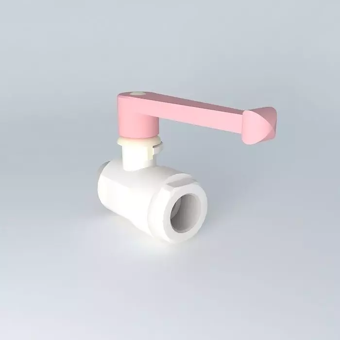 Male female valve G3 8 10mm Free 3D model