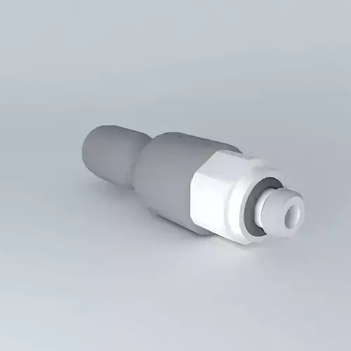 Check connection, exhaust diameter cylindrical male M5x0 8 4