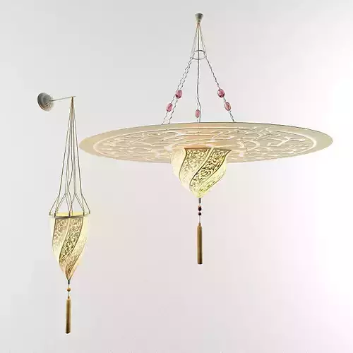 Fixtures in oriental style