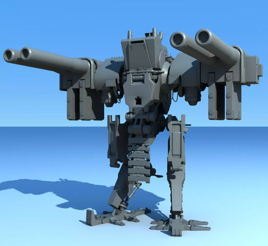 Mecha01 Tornado Free 3D model