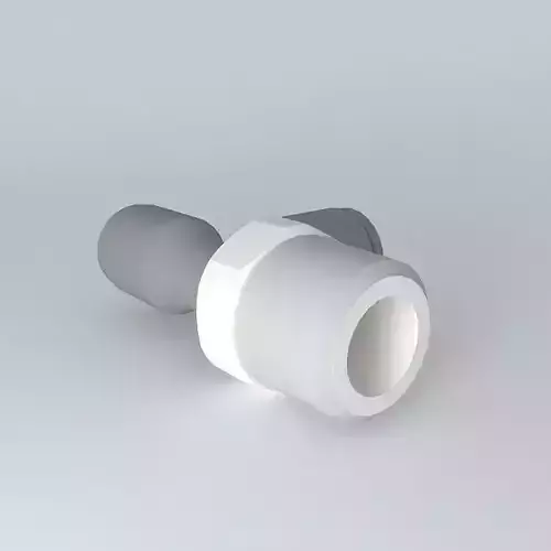 Tea in stitching tapered male end diameter 6 R1 4