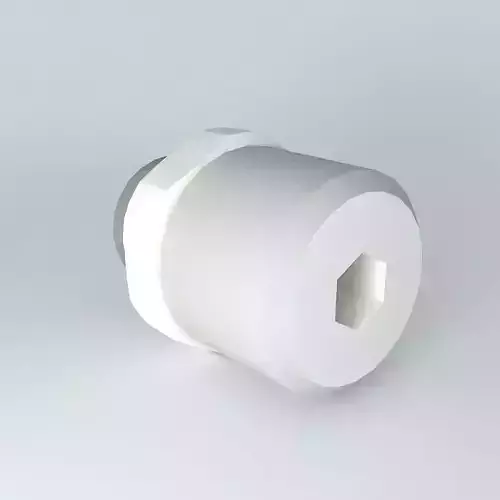 Quilting straight male tapered diameter 6  R1 4